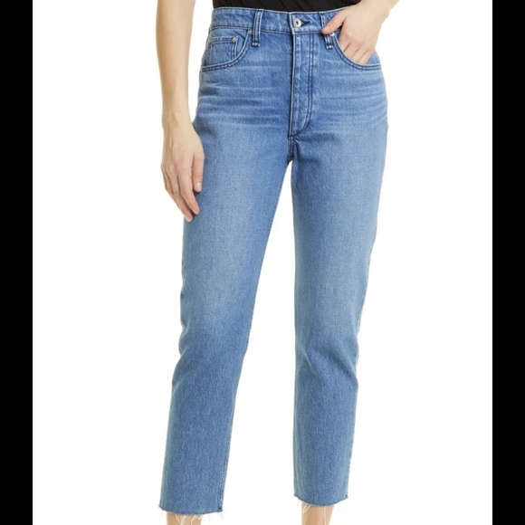 rag & bone Denim - RAG & BONE High Rise Cigarette Jeans